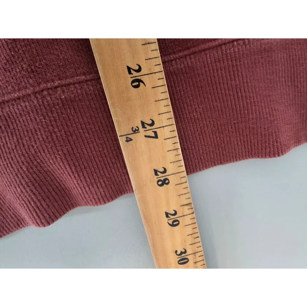 Roundtree & Yorke‎ Sweater Mens XL Red 1/4 Zip Mockneck Long Sleeve